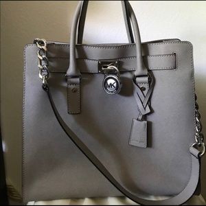 Michael Kors Bags - Michael Kors Hamilton Grey Hamilton Handbag Michael Kors Bags - Michael Kors Hamilton Grey Hamilton Handbag